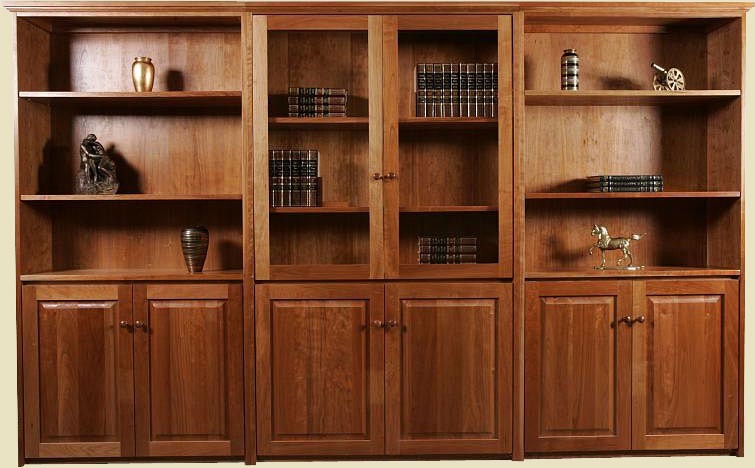 CHERRY SHAKER WALL UNIT