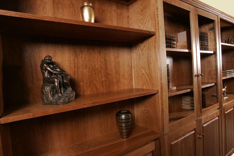 CHERRY SHAKER WALL UNIT